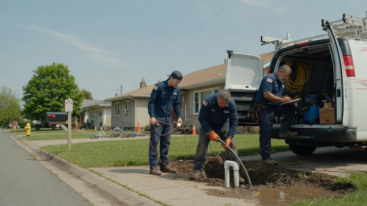 Slab Leak Detection in Hustisford, WI near me