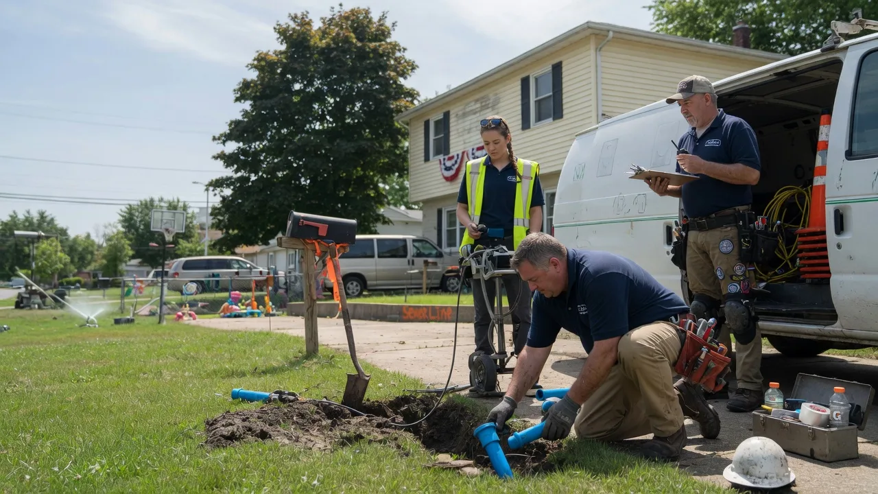 Slab Leak Repair in Hustisford, WI near me